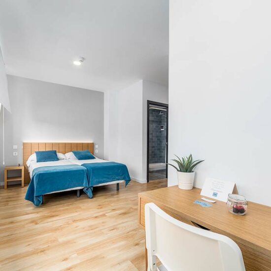 habitación doble hotel valencia