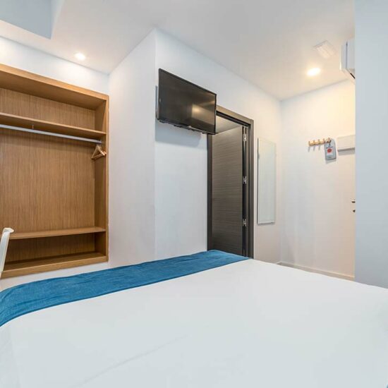 habitación doble hotel valencia puerto
